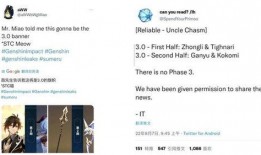 3.0卡池最新爆料,神秘角色集结，全新冒险即将开启！